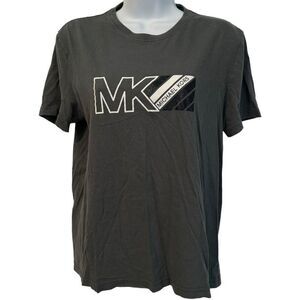 Michael Kors Gray Crew Neck Graphic T-Shirt Men’s Small